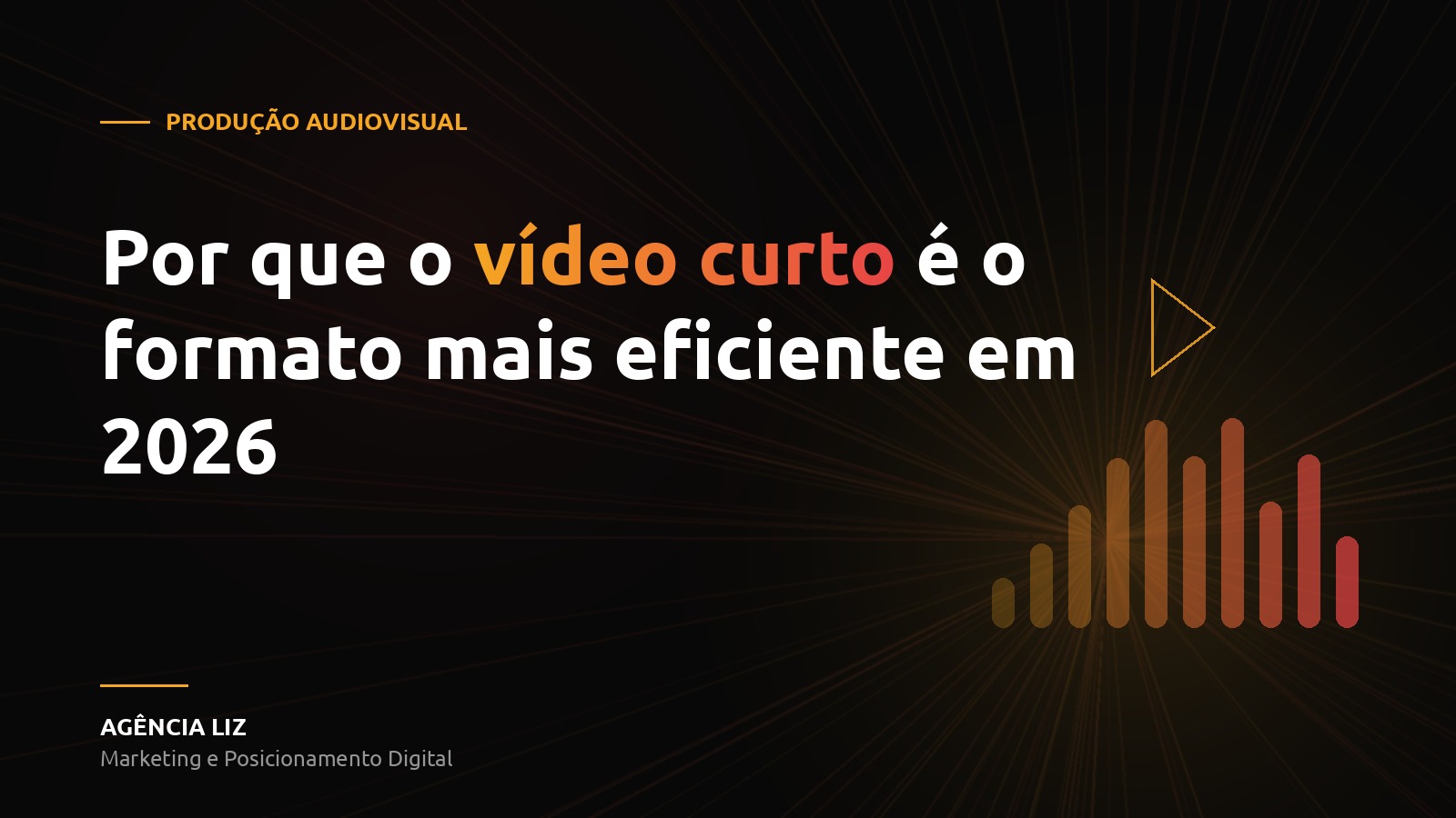 Por que o vídeo curto é o formato mais eficiente em 2026